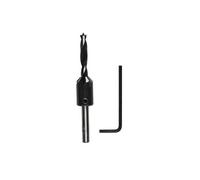 Bosch 2609255220 Mèches à Bois Hélicoïdale Avec Fraise à Lamer 90° Avec Pointe De Centrage Diamètre 7,0 Mm Longueur 105 Mm