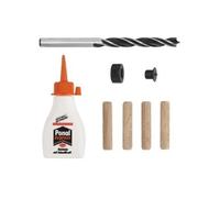 Bosch 2609255306 Coffret à Goujons 40 Mm Diamètre 8 Mm 32 Pièces