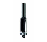 Bosch 2609256646 Fraise à araser à deux tranchants Carbure de tungstène Diamètre : 9,5 mm Profondeur de coupe : 12,6mm Queue : 1/4" Roulement à billes