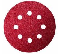 Bosch 2609256A15 Feuilles Abrasives Pour Ponceuses Excentriques Diamètre 115 Mm 8 Trous Grain 40 Lot De 5 Feuilles G