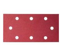 Papier abrasif pour ponceuse vibrante avec bande auto-agrippante, perforé Bosch Accessories 2609256A91 Grain 180 (L x l) 185 mm