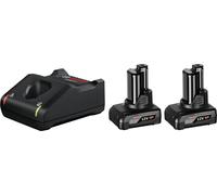 Bosch 2x 6.0Ah, batterie GAL 12V-40