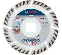 Disque diamant X-LOCK MultiMatériaux, Ø 125 mm, Disque de coupe - BOSCH - 2608615286