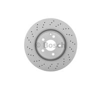 BOSCH 2X Disque De Frein Avant 335 Ventilé Pour Mercedes-Benz S-Klasse W221