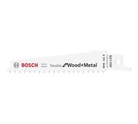 Bosch 2x Lame de scie sabre multi-matériaux S511DF | pour Bois avec clous durs, Panneau aggloméré, Longueur 100 mm Professional Accessoire Scie sabre