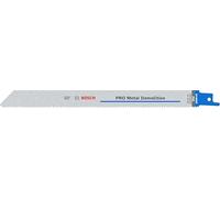 Bosch 2x Lame de scie sabre PRO Metal S1125VF Demolition (pour Profilés et tuyaux en métal, Métaux non ferreux, Longueur 225 mm, Professional Accessoire Scie sabre)
