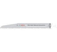 Bosch 2x Lame de scie sabre PRO Multi Material S1110VF Demolition | pour Bois clouté, Bois de chantier, Longueur 225 mm Professional Accessoire Scie sabre