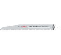 Bosch 2x Lame de scie sabre PRO Multi Material S1110VF Demolition (pour Bois clouté, Bois de chantier, Longueur 225 mm, Professional Accessoire Scie sabre)