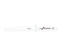 Bosch 2x Lame de scie sabre S1411DF de démolition multi-matériaux | pour Bois avec clous durs, Bois de chantier, Longueur 300 mm Professional Accessoire Scie sabre