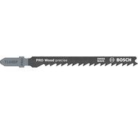 Bosch Lame de scie sauteuse PRO Wood precise T144DP 100 mm, 2 pièces