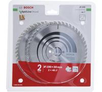 Bosch 2x Optiline Wood 190x30x2.6/1.6x48T