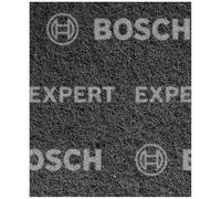 Bosch 2x Tampons en non-tissé EXPERT N880 (pour Tôles en acier, Acier inoxydable, Ø 115 x 140 mm, moyen S, Professional Accessoire Ponçage manuel)