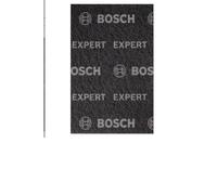 Bosch 2x Tampons en non-tissé EXPERT N880 (pour Tôles en acier, Acier inoxydable, Ø 115 x 140 mm, très fin GP, Professional Accessoire Ponçage manuel)