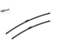 BOSCH 3 397 007 120 Essuie-Glace Lame pour Citroën,DS,DS ( Capsa ),Ford,Peugeot