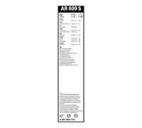 Bosch Balais d'essuie-glace plats Aerotwin Retrofit AR609S - 600/600 mm - 1 paire avant