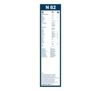 BOSCH 3 397 011 425 Balai d'essuie-glace pour BMC,BOVA,HEULIEZ,IRISBUS,MAN,MERCE