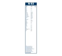 BOSCH 3 397 015 000 Balai d'essuie-glace pour BMC,MAN,MERCEDES-BENZ,NEOPLAN,OPTA