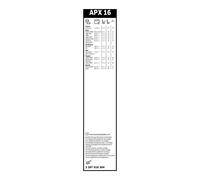 BOSCH 3 397 016 304 Balai d'essuie-glace pour CITROËN,DACIA,DS,FIAT,OPEL,PEUGEOT