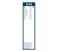 Balai d'essuie-glace BOSCH Twin Truck N91, 900mm, Avant, 1 Pièce