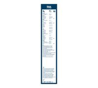 BOSCH 3 397 118 202 Essuie-Glace Lame pour Chrysler, Citroën, Dodge, Fiat, Ford