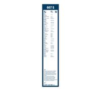 BOSCH 3 397 118 306 Balai d'essuie-glace pour ACURA,BMW,CHERY,CHEVROLET,CHRYSLER