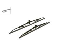 Bosch Balais d'Essuie-Glace Plats Conventionnel Twin 531, Longueur: 530mm/450mm - 1 Paire de Balais avant