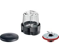 BSH Electroménager Bosch Accessoires MUZS68CG - hachoir universel, pour robot pâtissier série 6, série 8, noir/acier inoxydable