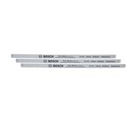 Bosch Lames de scie alternative Precise 150 mm – Set de 3, bimétal 24 TPI, dents dures