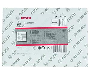 Bosch 3000x Clous en bande PRO SN21FH, tête pleine 21° (Longueur 75 mm,)