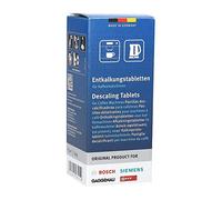 Bosch - 310967 - Lot de 6 pastilles détartrantes pour machines à café automatiques avec broyeur, machines à café électriques et bouilloire