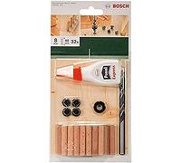 Bosch 32 pièces Set tourillons en hêtre 8 x 40 mm