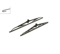 BOSCH 3397001361 Kit Essuie-glace pour Chevrolet Matiz 2005- Tergi sans spoiler