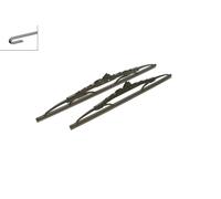 BOSCH 3397001472 Lot Essuie-Glace Pour Porsche 911 Typ 993 1994-> 3,6 L Avant