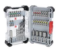Bosch 35x Coffret de forets à bois PRO Wood et embouts de vissage Extra Hard, 35 pièces (197 x 110,5 mm, Professional Accessoire Perceuses/visseuses rotatives)
