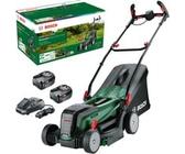 Bosch 37-550 Marcher derrière un tracteur tondeuse Batterie Noir, Vert, Tondeuse à gazon