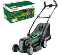 Bosch 37-550 Marcher derrière un tracteur tondeuse Batterie Noir, Vert, Tondeuse à gazon