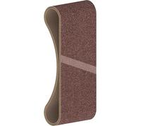 Bosch 3x Bande abrasive PRO Paint on Wood and Hardwood X440 pour ponceuses (pour Peinture sur bois, Bois dur, 100 x 552 mm, Grain 60, 80, 100, Professional Accessoire Bande abrasive)
