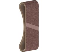 Bosch 3x Bande abrasive PRO Paint on Wood and Hardwood X440 pour ponceuses (pour Peinture sur bois, Bois dur, 65 x 410 mm, Grain 80, Professional Accessoire Bande abrasive)