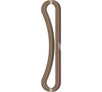 Bosch 3x Bande abrasive PRO X440 pour limes électriques (pour Peinture sur bois, Bois dur, 13 x 457 mm, Grain 120, Professional Accessoire Lime électrique)