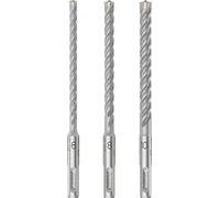 Bosch 3x Coffret de forets pour perforateur PRO SDS plus-5X (pour Béton, Briques silicocalcaires, Ø 6-10 mm, Professional Accessoire Marteau burineur, Brise-béton)