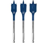 Bosch Bosch EXPERT Set de fraises plates Self Cut Speed, 20/22/25 mm, 3 pièces Quantité:1