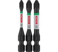 Bosch 3x Embout PRO Pozidriv Impact | Longueur 55 mm Professional Accessoire Visseuse, Perceuses/visseuses rotatives