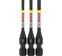 Bosch Jeu d'embouts PRO 2608521U54 Torx T10/T15/T20 55 mm (3 pièces)
