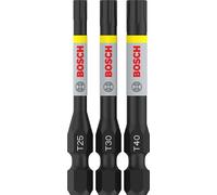 Bosch 3x Embout PRO Torx Impact (120 x 50 mm, Professional Accessoire Visseuse, Perceuses/visseuses rotatives)
