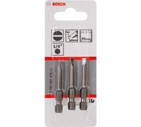 Bosch 3x embouts de vissage extra-durs, S 0,5 x 4,0, 49 mm - 2607001475