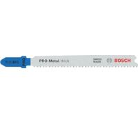 BOSCH Lame de scie sauteuse PRO Metal thick T121BFC 92 mm, 3 pieces 2608655109