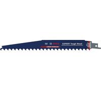 Bosch 3x Lame EXPERT Tough Wood S1142KHM | pour Bois de chantier, Bois traité sous pression, Longueur 225 mm Professional Accessoire Scie sabre