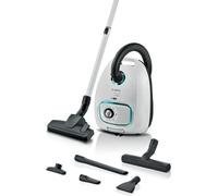 Bosch 4 Series Vacuum Cleaner Bag ProHygienic 600W Cylinder White HEPA Filter