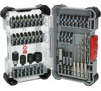 Bosch 40x Coffret PRO Impact Wood Set de 40 pièces avec embouts de vissage et mèches bois (pour Bois résineux, Bois dur, 200 x 107 mm, Professional Accessoire Visseuse, Perceuses/visseuses rotatives)