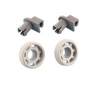 Bosch 43-bs-02 a véritable original"Classic style plus âgés Lave-vaisselle Petit Kit de roue de Panier supérieur, Lot de 2